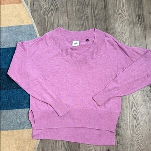 CAbi Lavender V-Neck Sweater size xs
